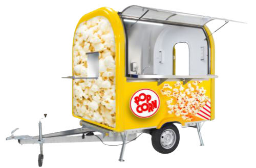 Popcornkraam van Multiwagon